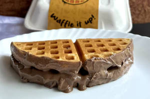 Choco Pie Topping Waffle