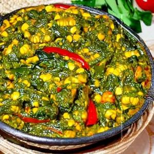 Corn Capsicum Palak