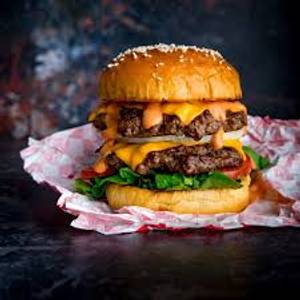 Doble twist burger