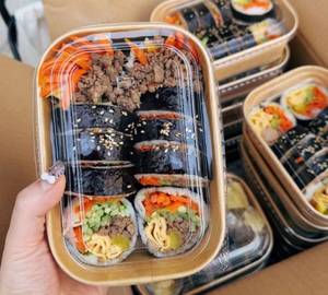 Kimbap Platter Box ( 18 Pc)