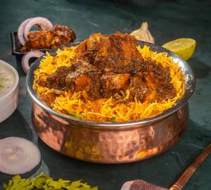 Andhra Guntur Chilli Kodi Biryani (Chef Special)