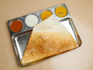 Ghee masala dosai