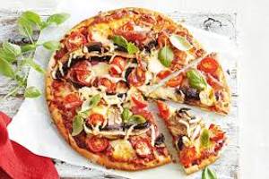 Spicy Mushroom Pizza