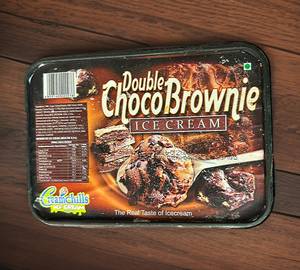 Double Choco Brownie 700Ml Tub