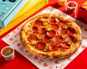 Hot Link Pepperoni Pizza