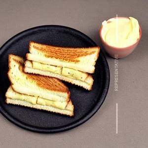 Cheese butter sandwich