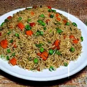 Veg Manchurian Fried Rice