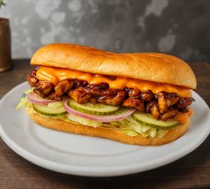 We Fry Chicken Teriyaki Sub Sandwich