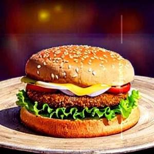 New Manjeet Special Veggie Burger