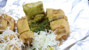 CHEESE MASALA BREAD BHAJI
