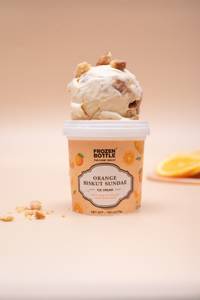 Orange Biskut Sundae [100 Ml]