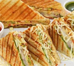Grilled Chicken Cheese Sandwich
