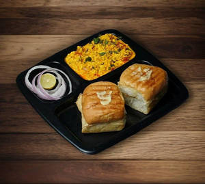 Paneer Bhurji With Pav