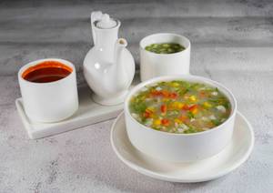 Vegetable Lemon Coriander Soup