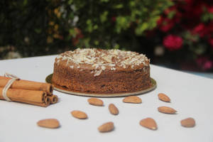 Eggless Sugar Free(dates)apple Cinnamon Cake