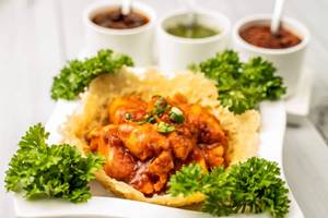 Chicken Taro Nest