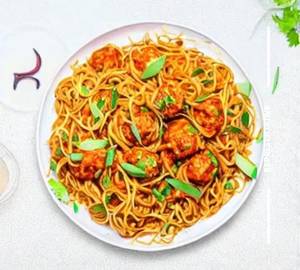 Schezwan Paneer Manchurian Noodles