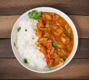 Kadai Chicken Rice Bowl