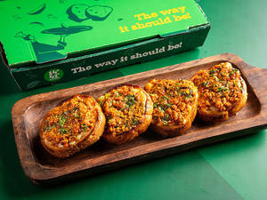 Chicken Keema Garlic Bread (new)