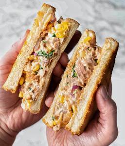 Chicken Cheese Corn Sandwich