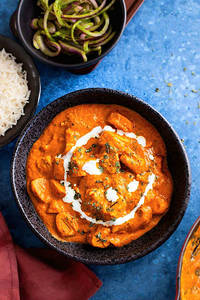 Soya Chaap Butter Masala