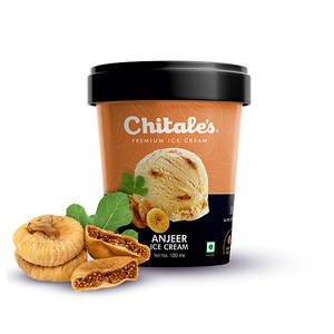 Anjeer Ice Cream 100 Ml Cup