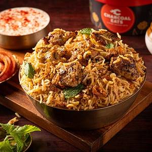Afghani Chicken Tikka Biryani (Boneless, Serves 1)
