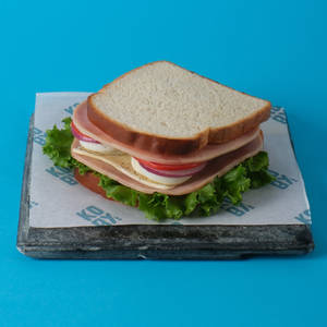 Chicken Ham & Cheese Sandwich (Cold)