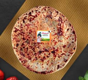 Paneer Aloo Garlic Parotha