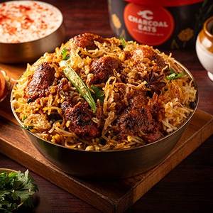 Hyderabadi Chicken Dum Biryani [Boneless, Serves 1]