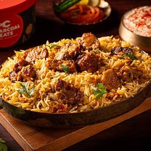 Dum Soya Chaap Mini Biryani Bowl