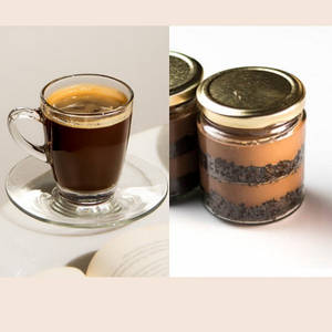 Americano And Mocha Mud Pie