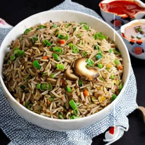 Mushroom Fried Rice