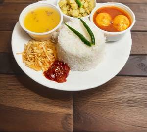 Bengali Egg Thali
