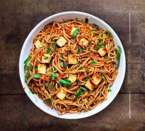 Paneer noodles