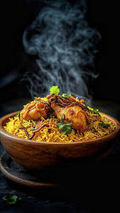Kolkata Chicken Biryani