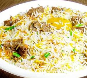 Beef biryani