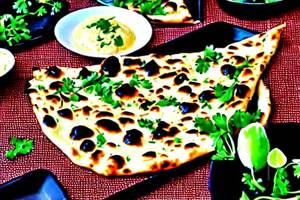 Garlic naan