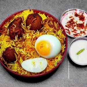 Egg Dawat Biryani