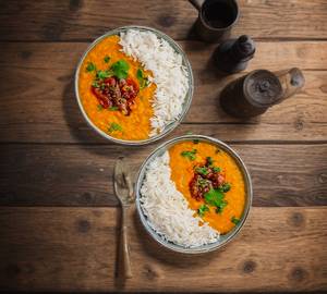 Dal Thadka Rice Bowl
