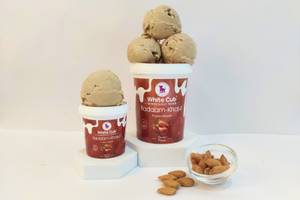Badaam-Khajur (Date Sweetened) Vegan & Sugar-Free Ice Cream