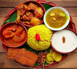 Bengali Chicken Thali