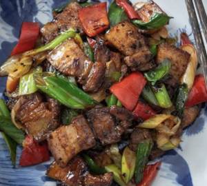 Kolkata Style Chilli Roast Pork Dry
