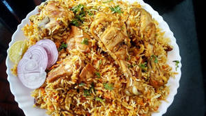 Steamed Chicken Breast Biryani