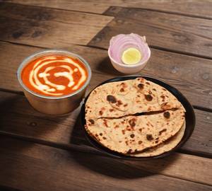 Paneer Butter Masala Half + 2 Butter Naan