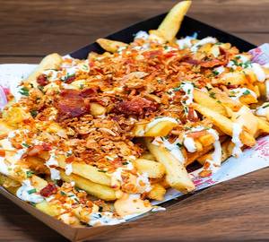 Fried Chicken Loaded Fries