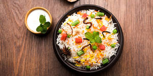 Veg Kashmiri Dum Biriyani