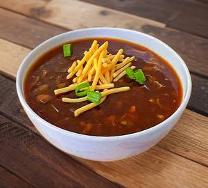 Veg manchurian soup