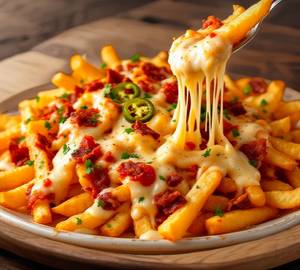 Cheese loaded fries
