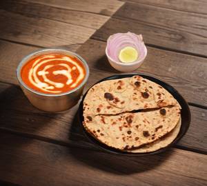 Butter Chicken Half + 2 Butter Naan